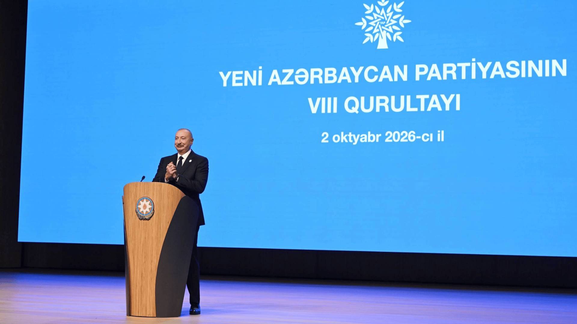 Əliyevin YAP-ın Qurultayında dedikləri